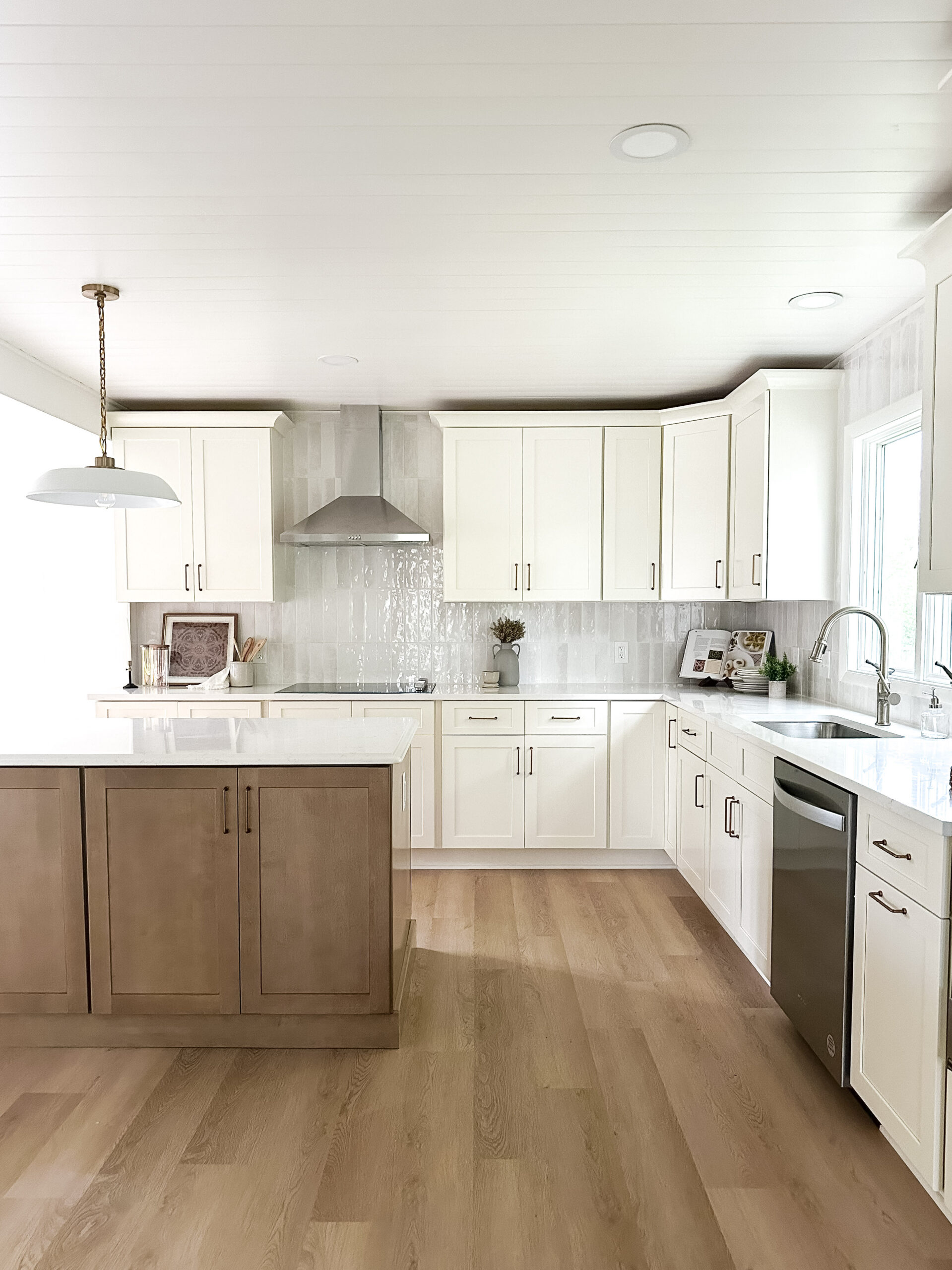 GranitePro kitchen — cabinets and countertops designed together