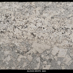 Alaska White granite slab sample