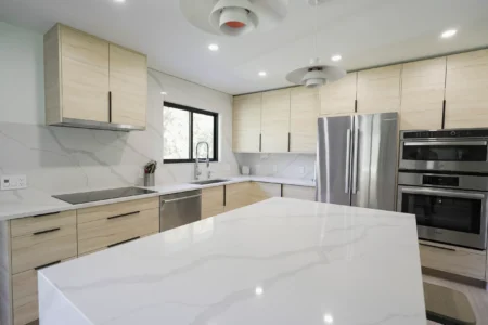 kitchen white granite countertops