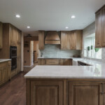 Taj Mahal quartzite kitchen in ellicott city