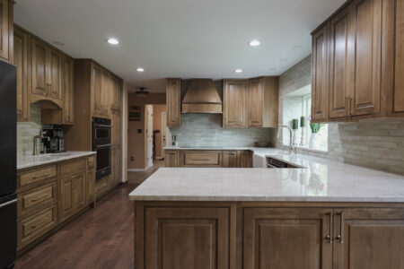 Taj Mahal quartzite kitchen in ellicott city