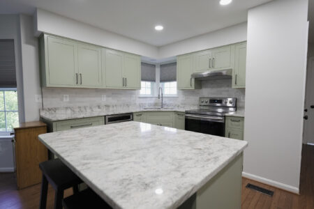 aspen white granite with shiloh cabinets